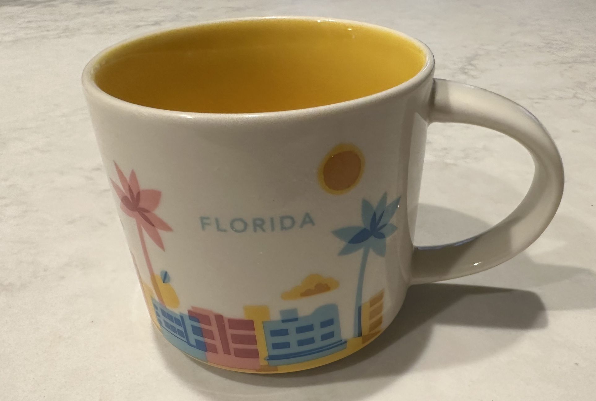 Starbucks Florida 2015 You Are Here Collection Coffee Mug Cup 14 oz.