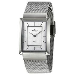 SKAGEN
Silver Rectangle Dial Stainless Steel Mesh Men's Watch