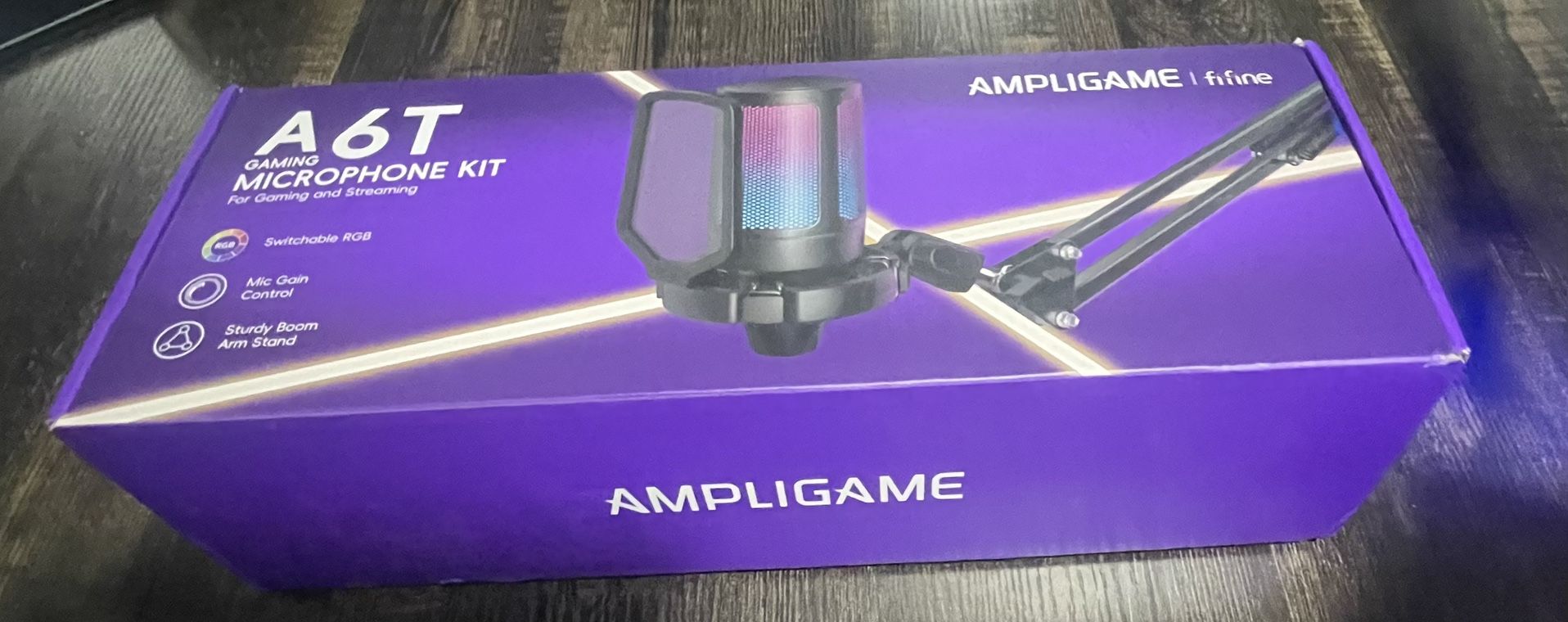 FIFINE USB Gaming Microphone - Pink