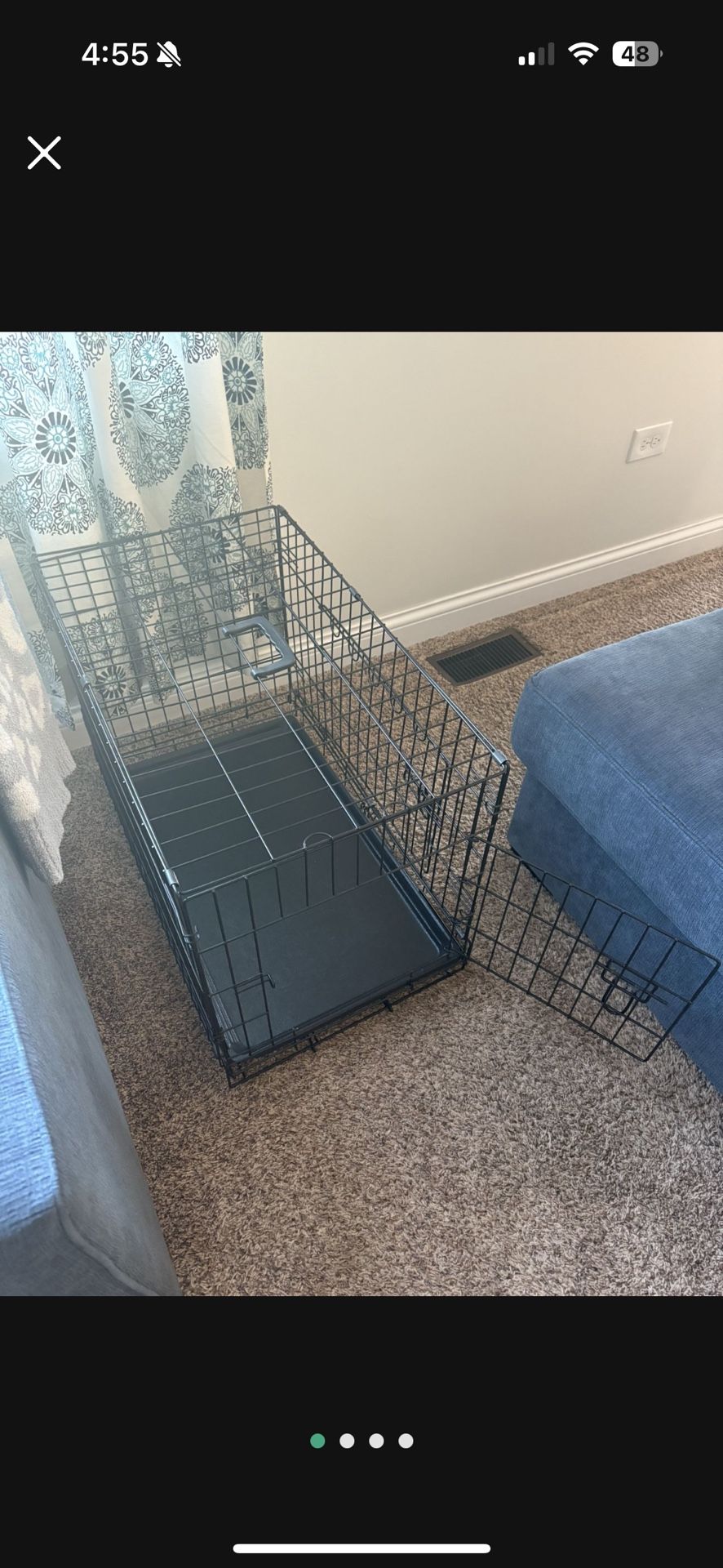 Dog cage 30x18x21