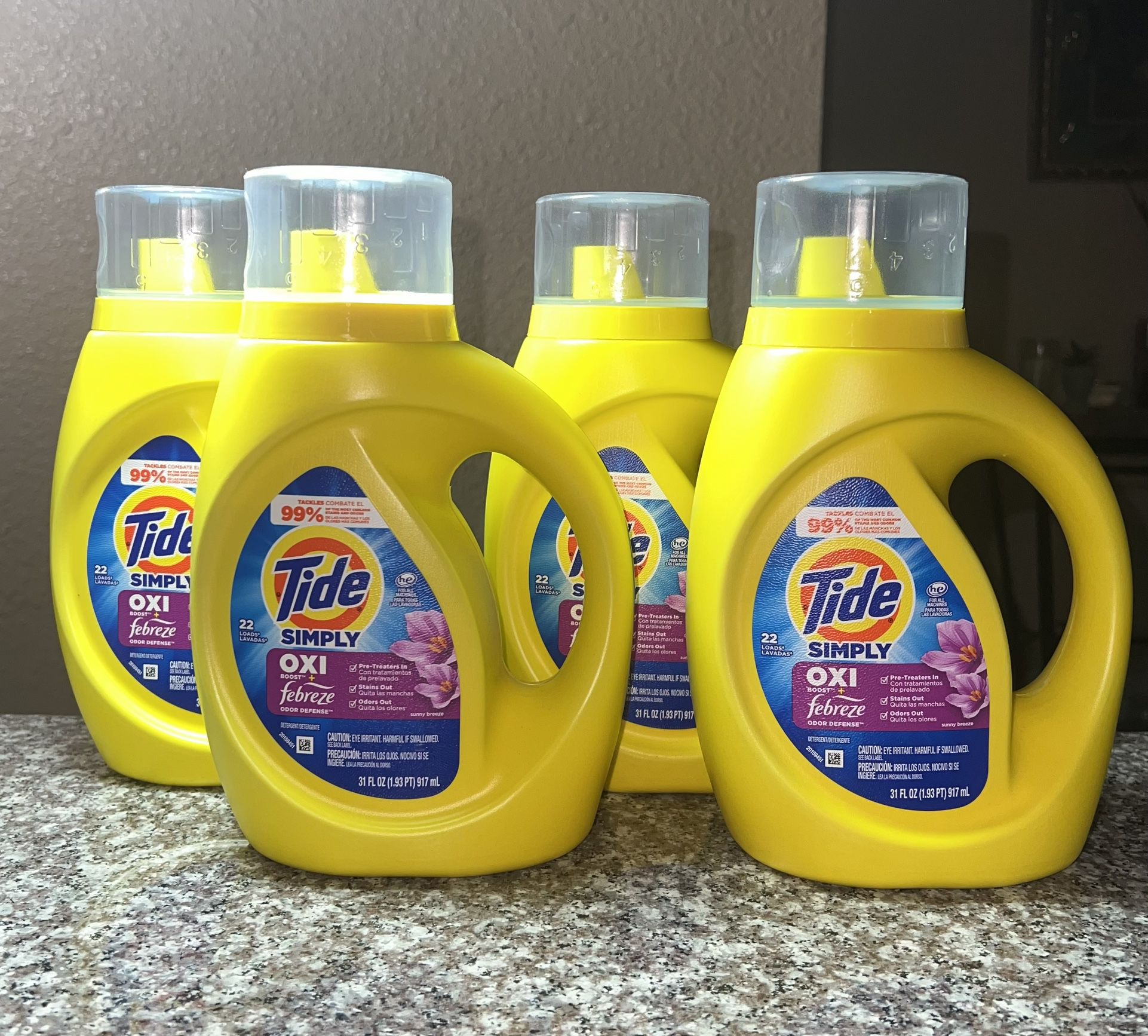 Tide Simply Febreze Detergent Set