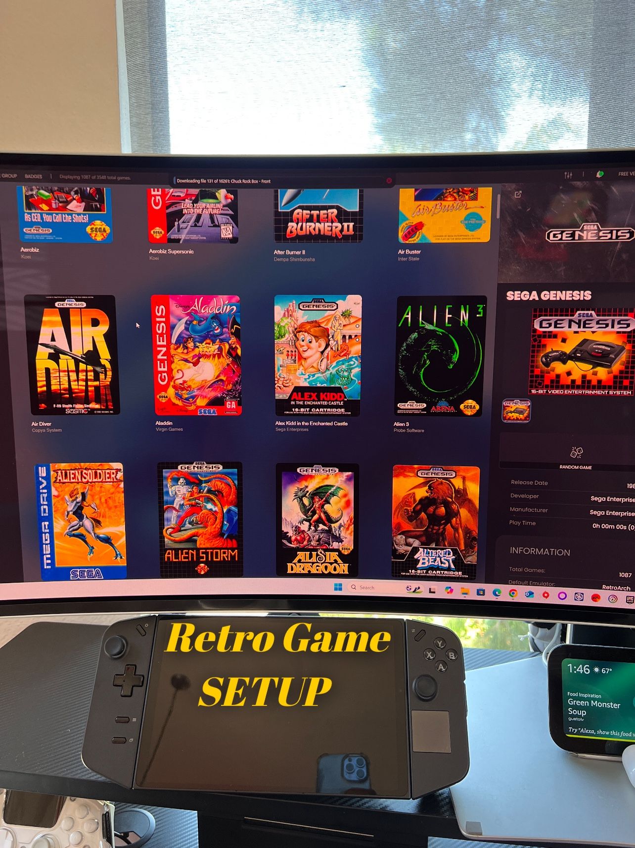 PC games & Retro Setup PC Handheld, Laptop & Retro Game Setup – 30,000+ Games Included! 🔧