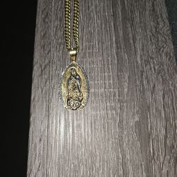10k Solid Gold Miami Cuban Chain 28in With The Charm