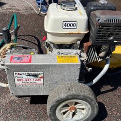 COMMERCIAL POWER WASHER with GROUND CLEANER - $2,800