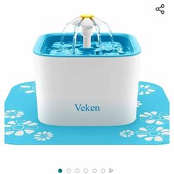 Veken Automatic Pet Water Fountain