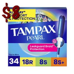 Tampax pearl tampons