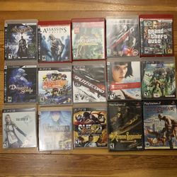 PlayStation 3 replacement cases w/ manuals