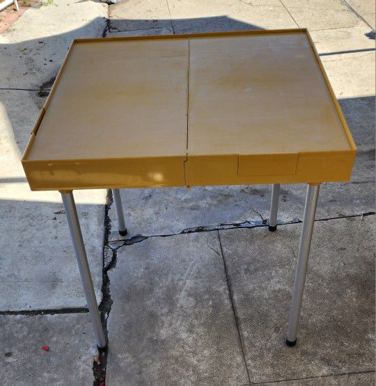 Portable Folding Game Table With Four Drawers (Sherman Oaks)