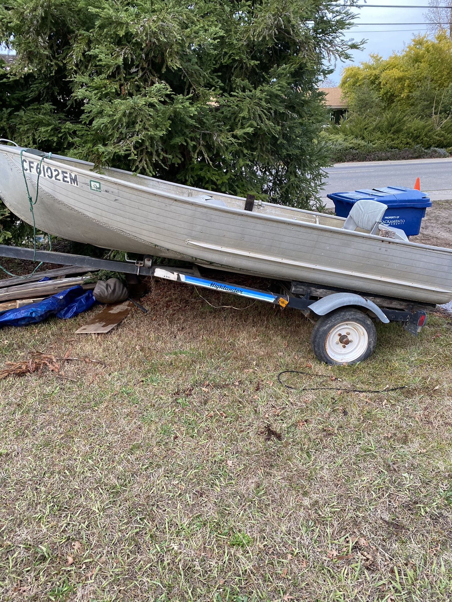 12ft valco boat with trailer