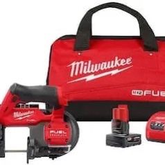 Milwaukee M12 FUEL  Compact Band Saw XC Kit with One 4.0 Ah Battery, Charger and Bag