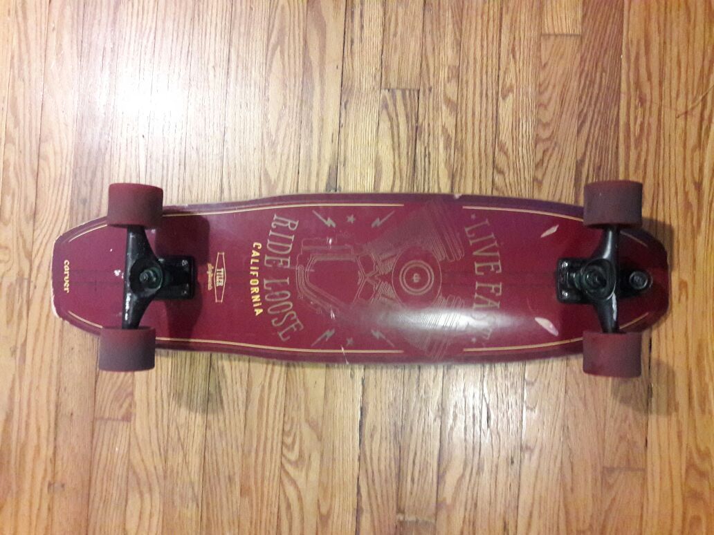 Skate Long board Carver 35.50” Tyler Riddler Complete 35.50