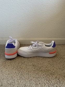 White Adidas Shoes Size 10