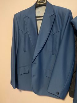 Vintage blue suit