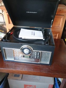 New Crosly cd recorder record from vynal to cdsor cassette