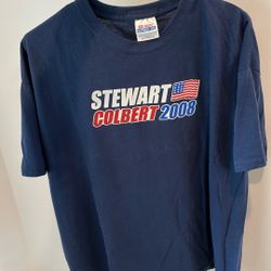 Stewart Colbert 2008 T Shirt - Like New