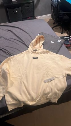 Yellow Essentials Fear Of God Sweatshirt XXL