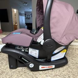 Graco SnugRide SnugFit 35 Infant Car Seat with Anti-Rebound Bar