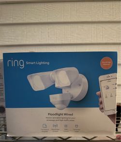 Ring smart lighting: Floodlight wired