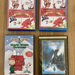 Kids Holiday DVDs (4)