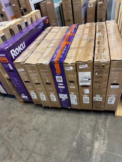 TV open box sizes 24”-86”