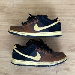 2012 Nike Dunk Low Pro Black/Tan  
