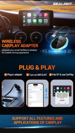 Wireless Carplay Adapter / Adaptador Inalambrico Carplay