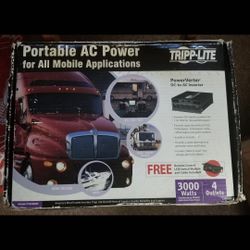 Tripp-Lite Portable AC Power 3000 Watts 4 Oitlets