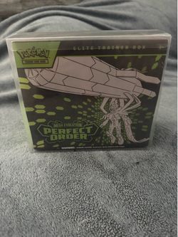 Perfect Order ETB w/ plastic display shell