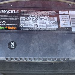 Car/Truck Battery- Brand New Duracell Ultra Gold Flooded 725CCA BCI Group 24F Car and Truck Battery