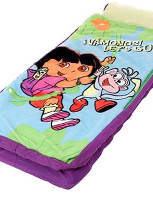 Dora the explorer Ready Bed air mattress and sleeping bag