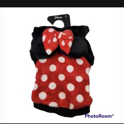 Disney Minnie Mouse Fleece Doggie Hoodie