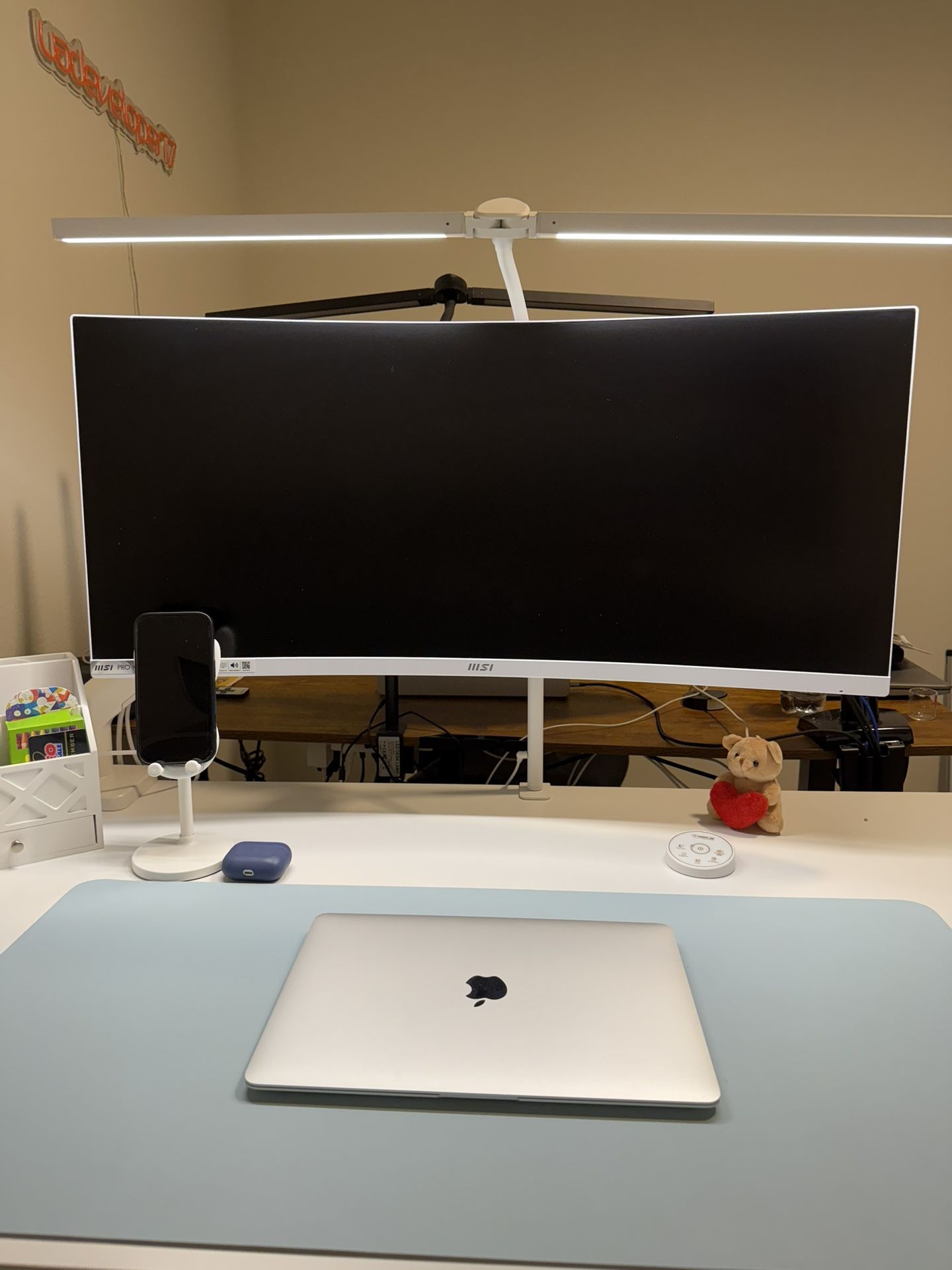 MSI Pro MP341CQW 34" Class UW-QHD Curved Screen LCD Monitor