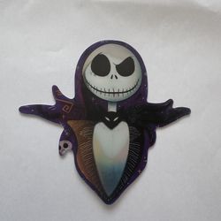 JACK SKELLINGTON SALLY THE NIGHTMARE BEFORE CHRISTMAS 3D LENTICULAR STICKER