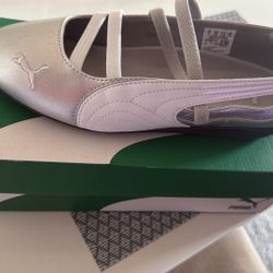 Puma Speedcat Ballet Sneaker - 7.5 - Silver