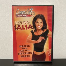 Dance Off The Inches Sizzling Salsa DVD Exercise Workout Fitness 2006