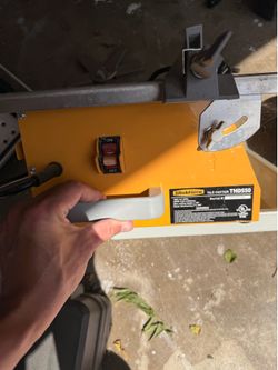 Workforce tile cutter