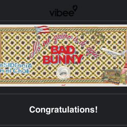 Bad Bunny Last Weekend Residency Tour Sept 13!