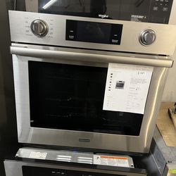 Decor 30 inch single wall oven stainless steel