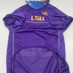 Pets First LSU Tigers NCAA Dog & Cat Mesh Jersey, XL *BRAND NEW*