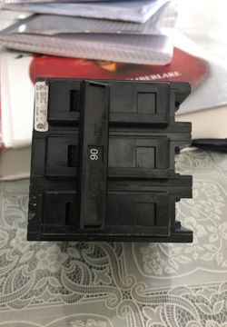 90 Amps 3 pole EATON circuit breaker
