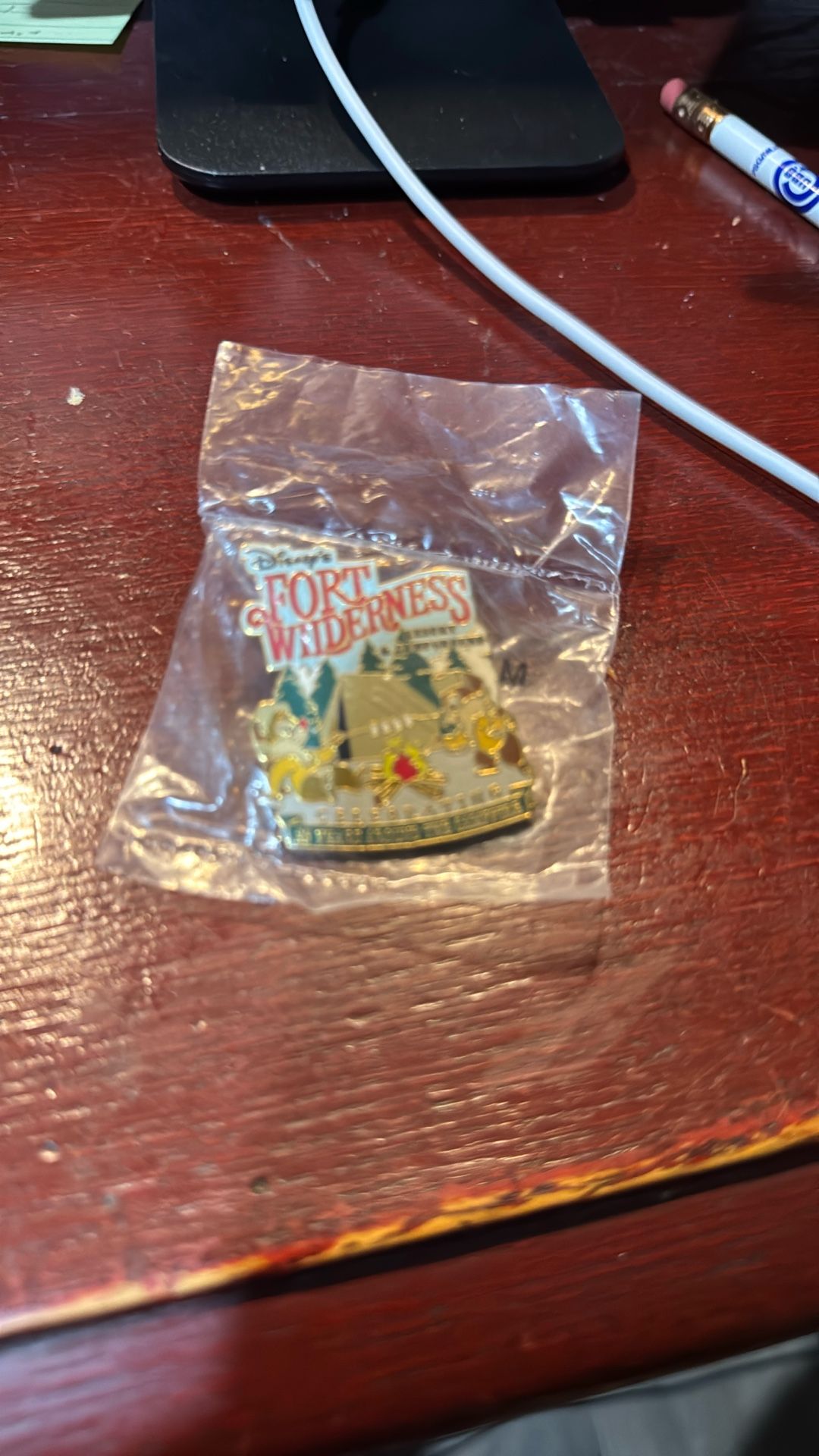 Disney Fort Wilderness Campground Celebrating 25 Year Cast Member Pin