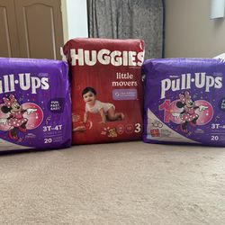 Huggies Diapers Size 3-4