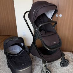 Nuna Demi Stroller and Bassinet 