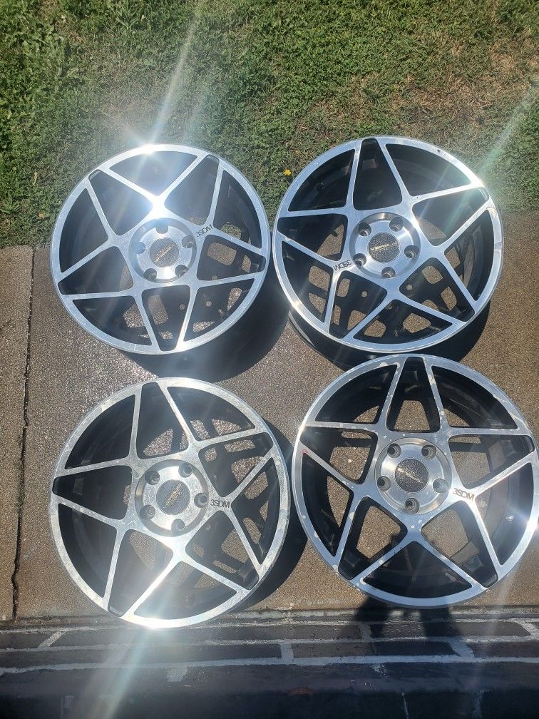 17" 3sdm wheels