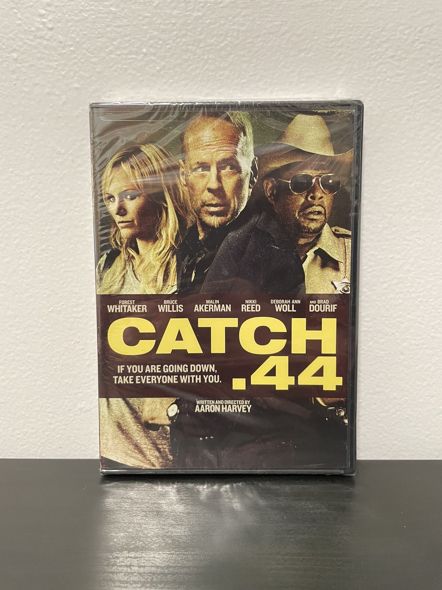Catch .44 DVD Movie NEW SEALED Bruce Willis Aaron Harvey 2011