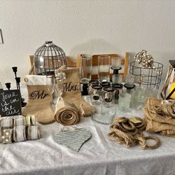 New And Used Wedding Decor