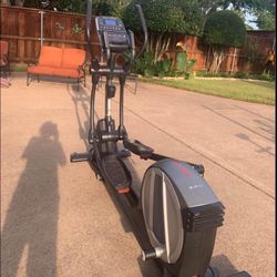 LikeNew ProForm Elliptical. Folds Up, Power Incline And More 