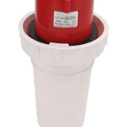 PP Housing IP67 63A 220-380V 240-415V 4 Pin Industrial Socket Connector (27)