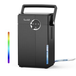 Dehumidifier with Drain Hose, 118oz Portable Dehumidifier for RV Camper Bathroom Bedroom Basement Laundry Room, Quiet Dehumidif 🆕✅ Retails $69.99