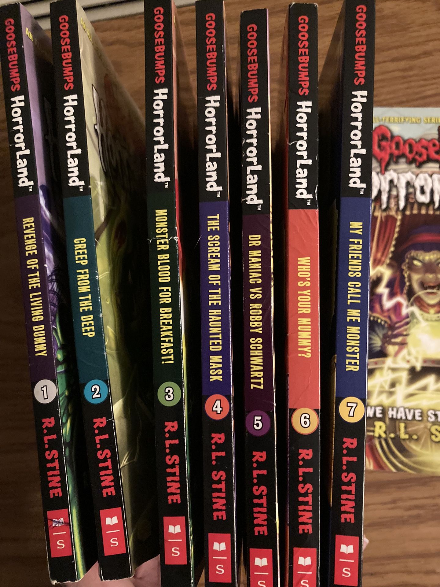 Goosebumps Horrorland Series Full Set